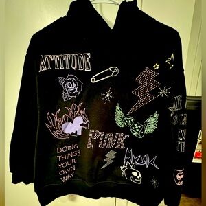 Zara kids sweatshirt with hoodie